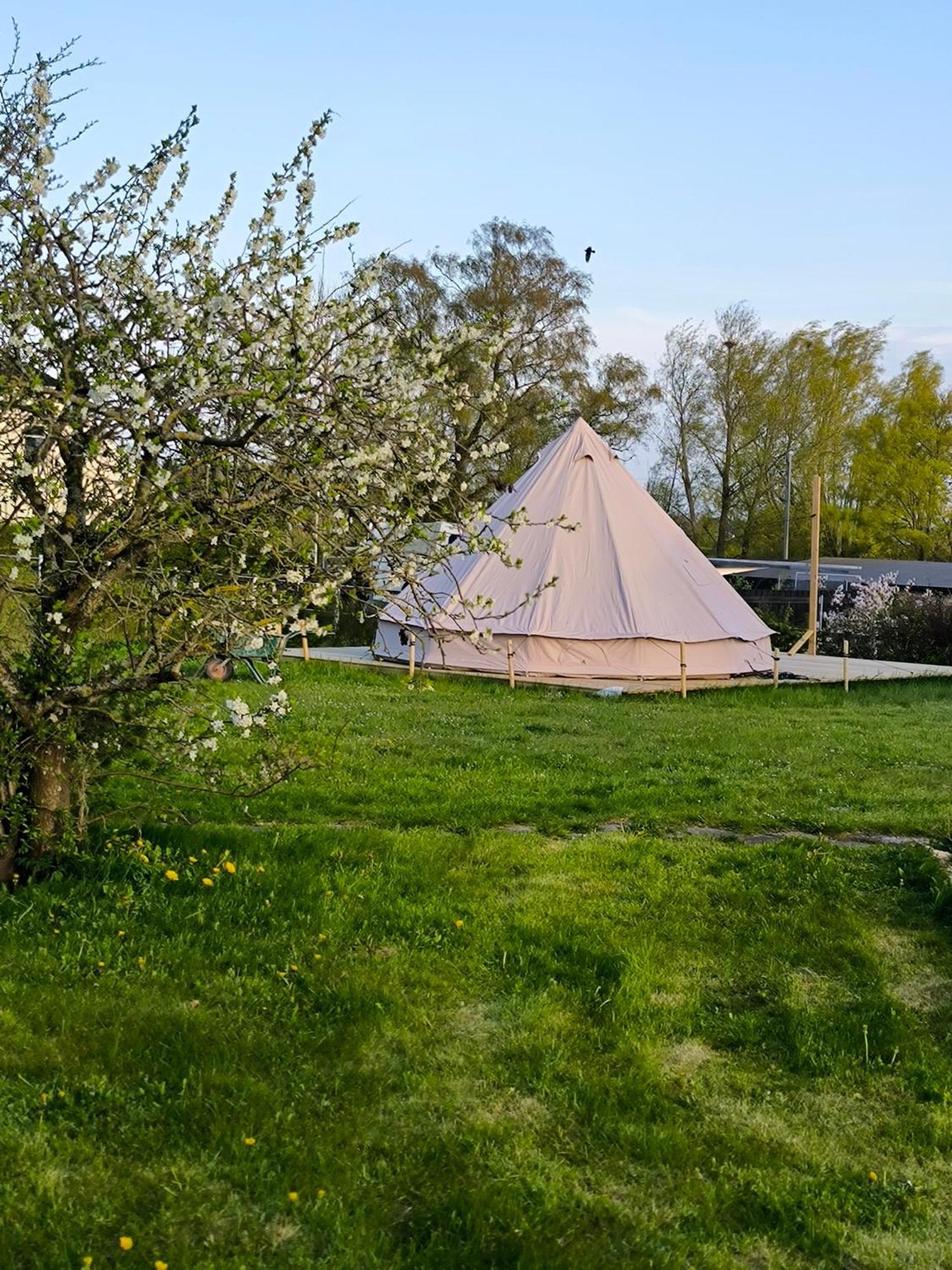 Luxury Tent With Restroom And Shower, Close To The Beach Ystad Εξωτερικό φωτογραφία